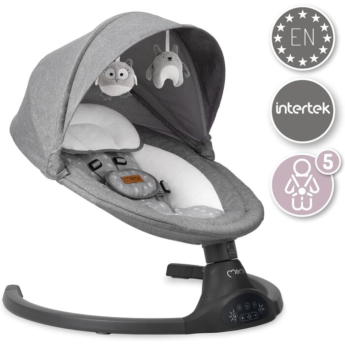 Balançoire Bébé Pliable - Bluetooth & Télécommande - Jusqu'à 34% de réduction