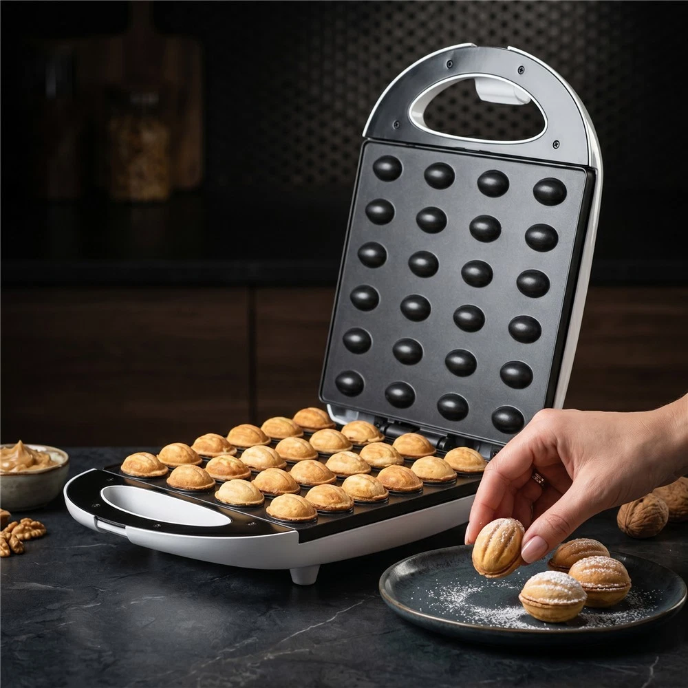 Appareil à biscuits aux noix 1600W - 24 parts - Jusqu'à 30% de remise