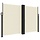 Paravent rétractable 160x1000 cm Crème - Jusqu'à 63% de remise