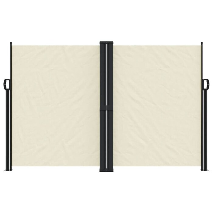 Vidaxl Paravent rétractable 160x1000 cm Crème - Jusqu'à 63% de remise