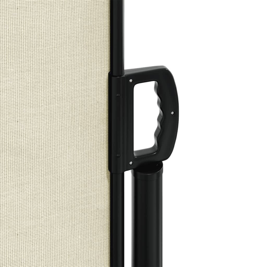 Paravent rétractable 160x1000 cm Crème - Jusqu'à -35% en Outlet