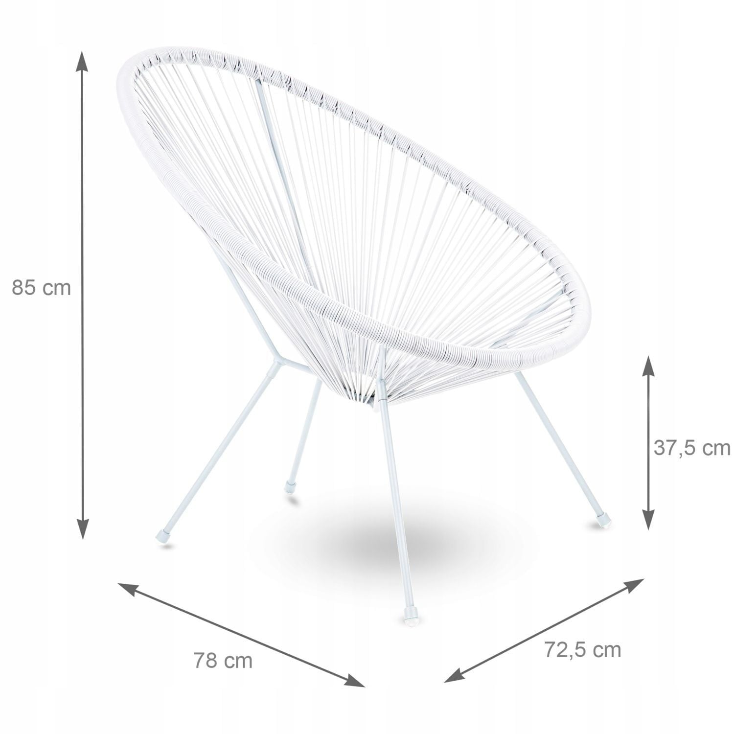 Chaise de jardin iconique Acapulco - Jusqu'à 34% de remise