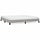 Cadre de lit 200x200 cm Gris - Jusqu'à -34% de remise