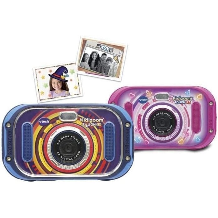 Appareil photo tactile pour enfant - Bleu - Jusqu'à 34% de réduction