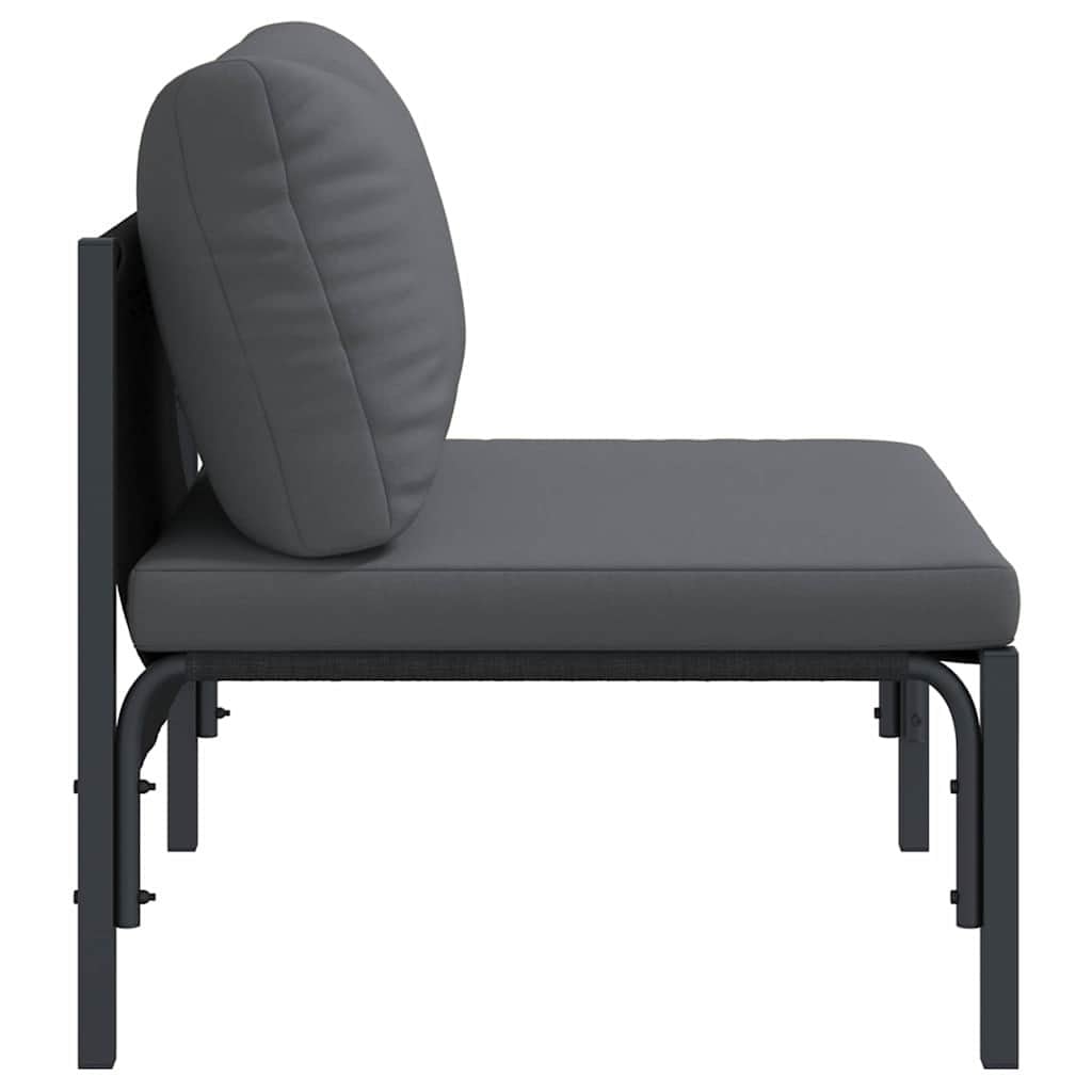 Fauteuil de jardin modulaire anthracite - Jusqu'à -34% sur le prix neuf