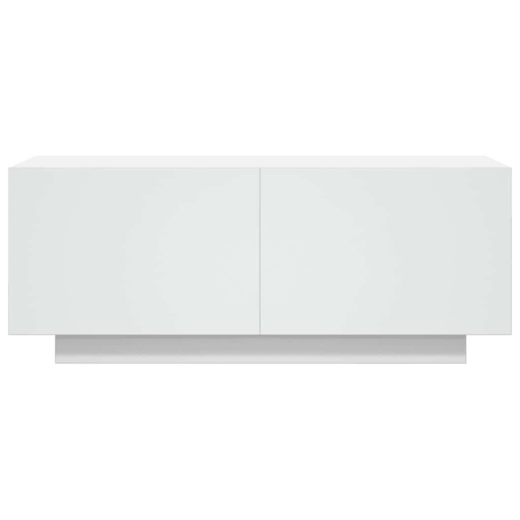 Meuble TV blanc modulaire 100cm - Jusqu'à -33% sur notre sélection outlet