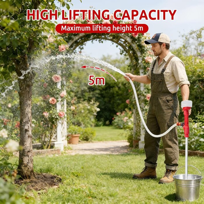 Pompe de récupération d'eau 18V - Jusqu'à -34% sur le prix neuf