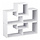 Étagère Modulaire Blanche 63x25x80 cm - Ensemble de 3 éléments - Jusqu'à -12%