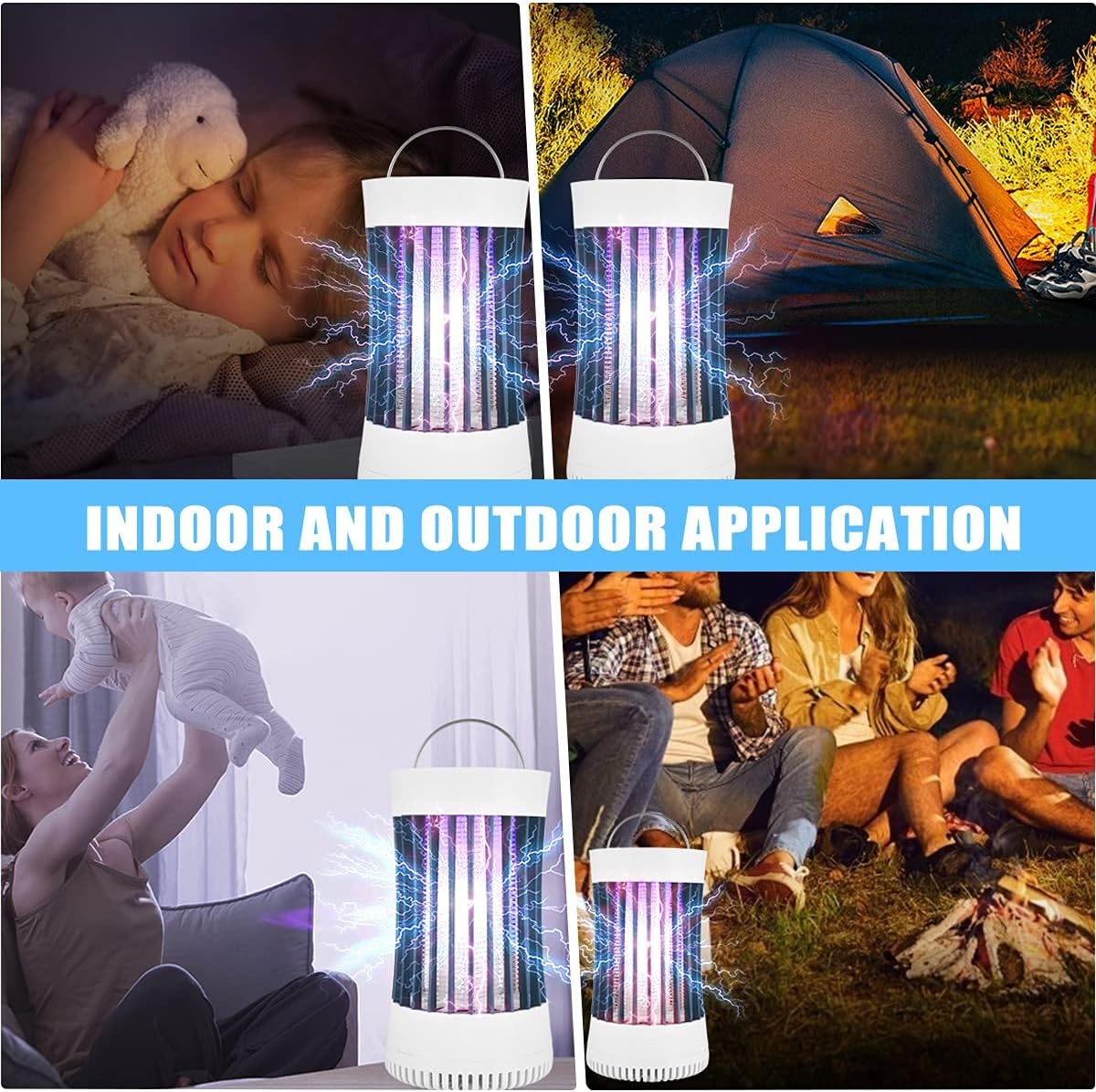 Piège à insectes électronique rechargeable - Jusqu'à -30% sur notre sélection