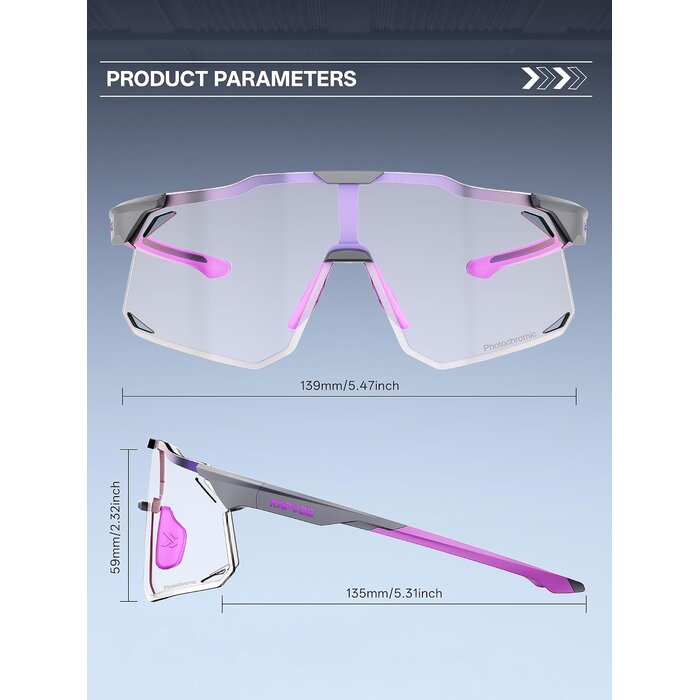 Lunettes de sport photochromiques : jusqu'à 32% de remise sur nos modèles