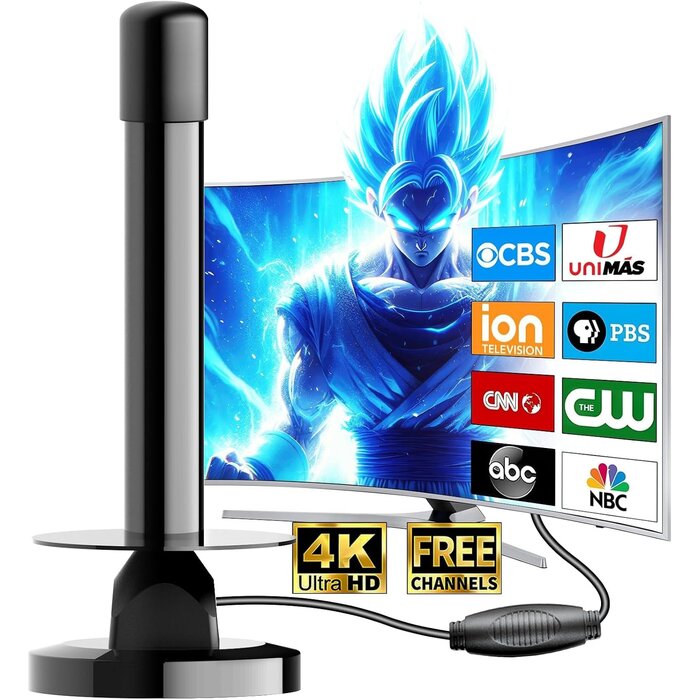 Antenne TV Intérieure 4K - Réception 360° - Jusqu'à -30% sur votre commande