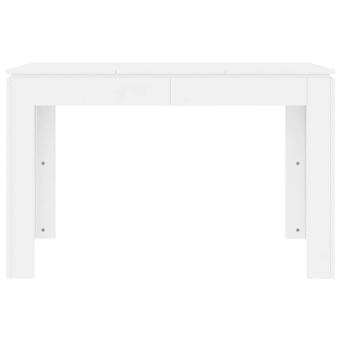 Table de salle à manger blanche 120x60cm - Jusqu'à -34% sur le prix