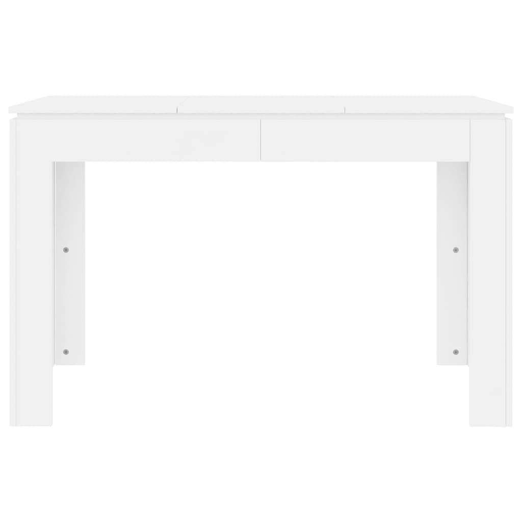 Table de salle à manger blanche 120x60cm - Jusqu'à -34% sur le prix