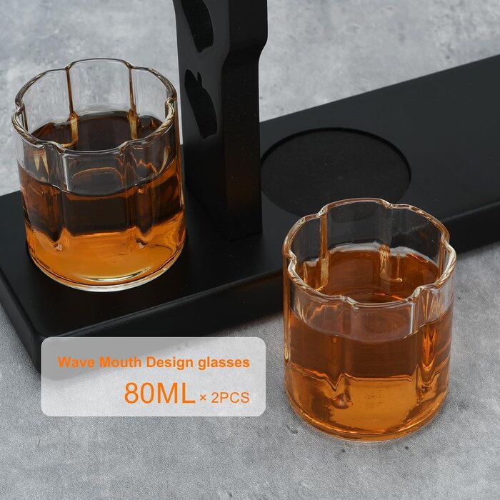 Carafe à whisky design pistolet avec verres - Jusqu'à 33% de remise