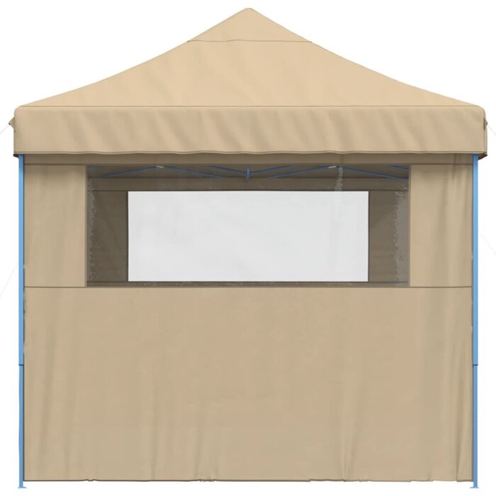 Tente de réception pliante pop-up 410x279cm - Beige - Jusqu'à -35%