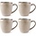 Set de 4 tasses à café en grès 340 ml - Jusqu'à -27%