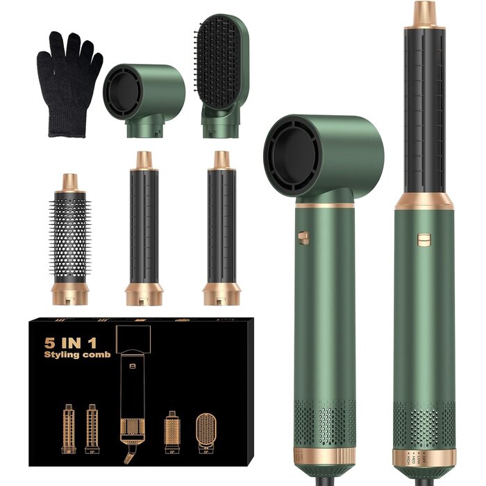 Brosse soufflante 5-en-1 1000W - Jusqu'à 28% de remise