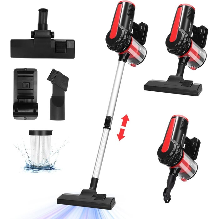 Aspirateur Balai 4-en-1 Puissant - Jusqu'à -33% sur l'Outlet
