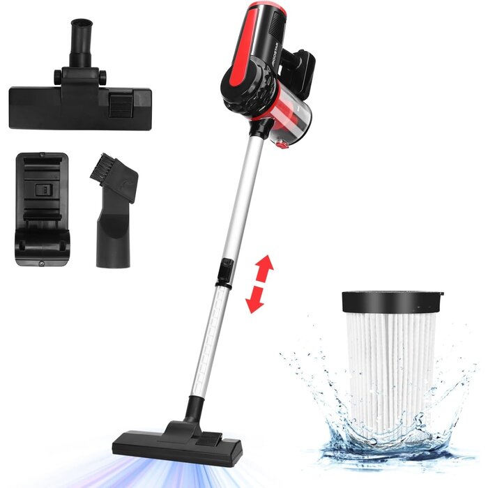 Aspirateur Balai 4-en-1 Puissant - Jusqu'à -33% sur l'Outlet