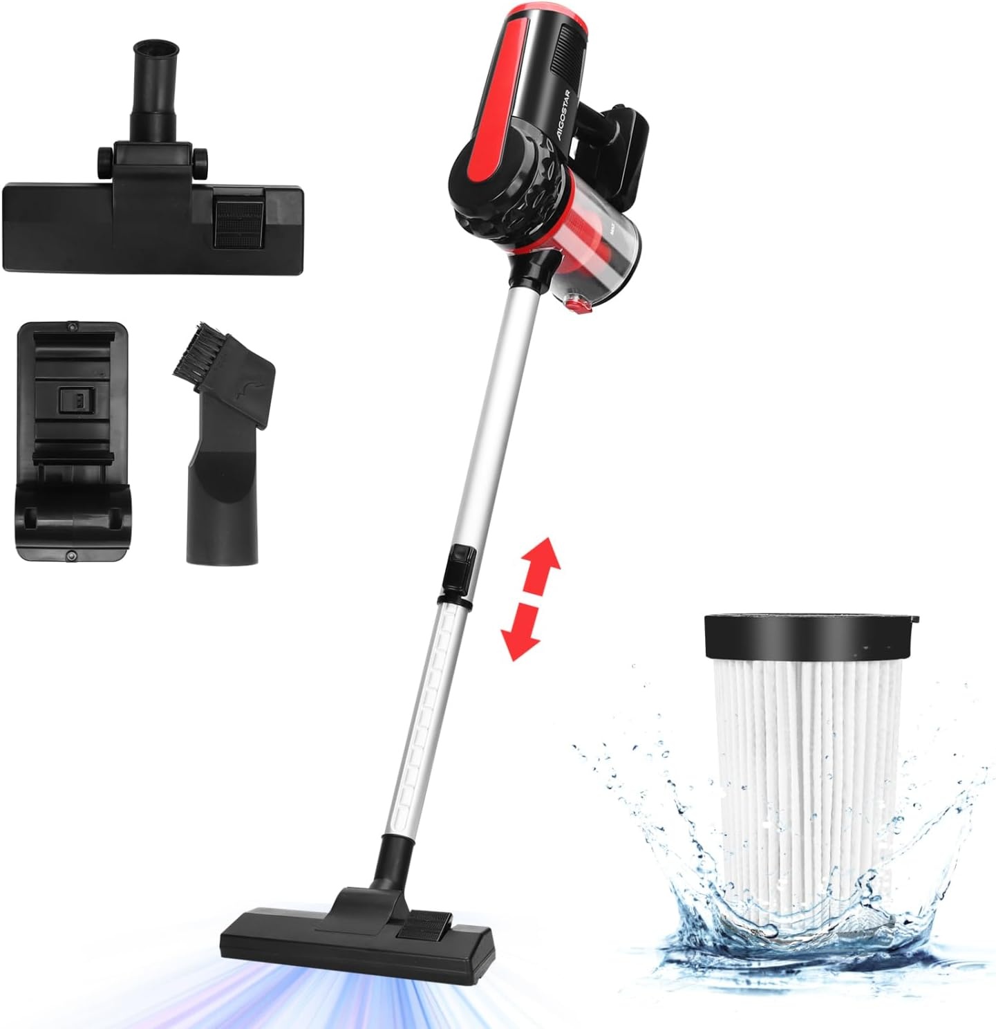 Aspirateur Balai 4-en-1 Puissant - Jusqu'à -33% sur l'Outlet