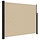 Pare-vent rétractable beige 160 x 300 cm - Jusqu'à -69%