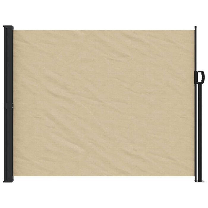Vidaxl Pare-vent rétractable beige 160 x 300 cm - Jusqu'à -69%