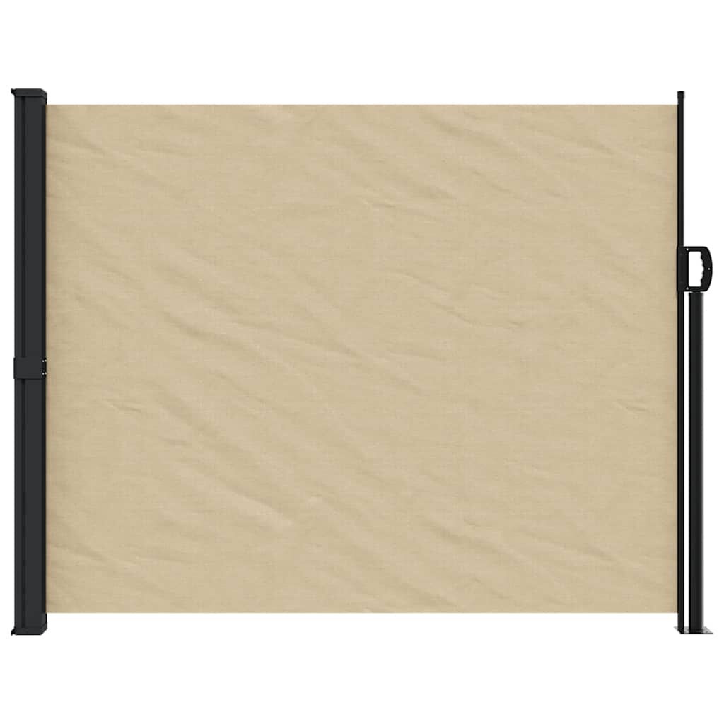 Vidaxl Pare-vent rétractable beige 160 x 300 cm - Jusqu'à -69%