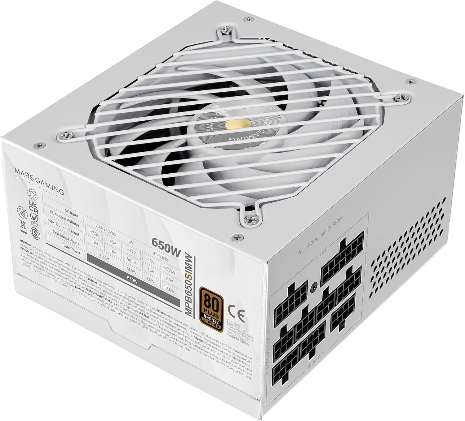 Alimentation PC 650W Modulaire 80Plus Bronze - Jusqu'à -34% en Outlet