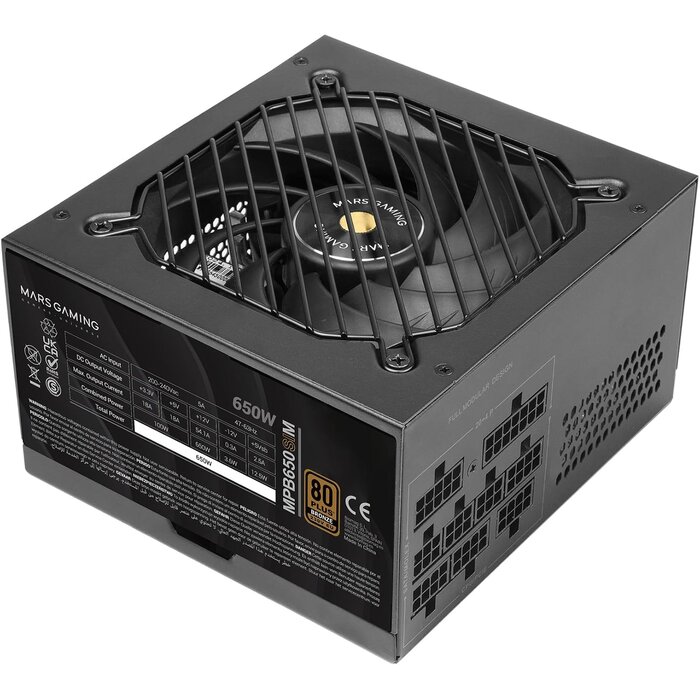 Alimentation PC 650W Modulaire 80Plus Bronze - Jusqu'à -34% en Outlet