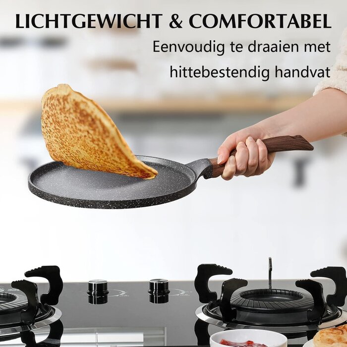 Poêle à crêpes induction 26 cm - Aluminium recyclé - Jusqu'à -32%