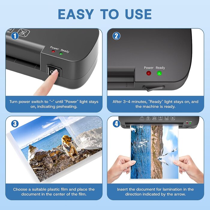 Plastifieuse thermique A4 compacte : jusqu'à 32% de remise sur votre achat