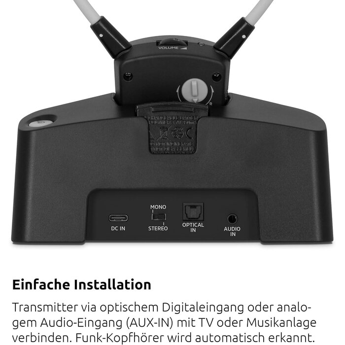 Casque TV sans fil avec station de charge - Jusqu'à 34% de remise