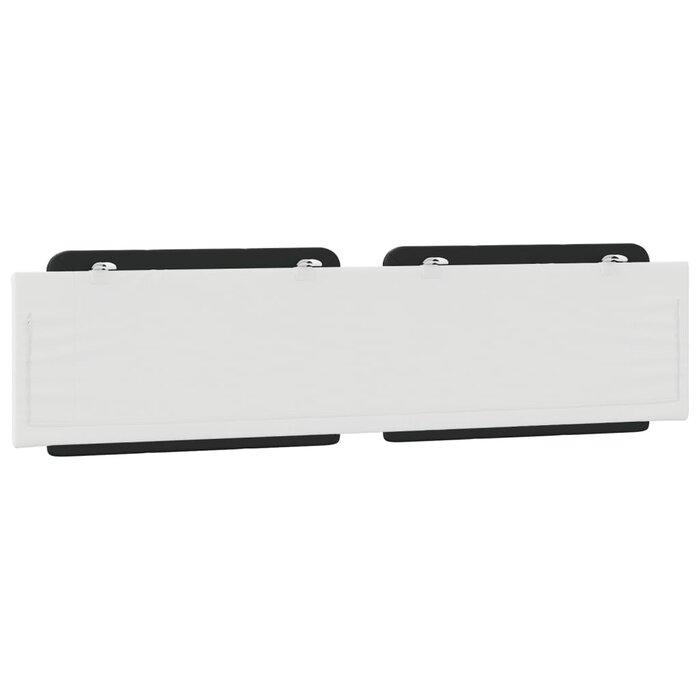 Vidaxl Tête de lit 200 cm similicuir noir et blanc - Jusqu'à 69% de remise
