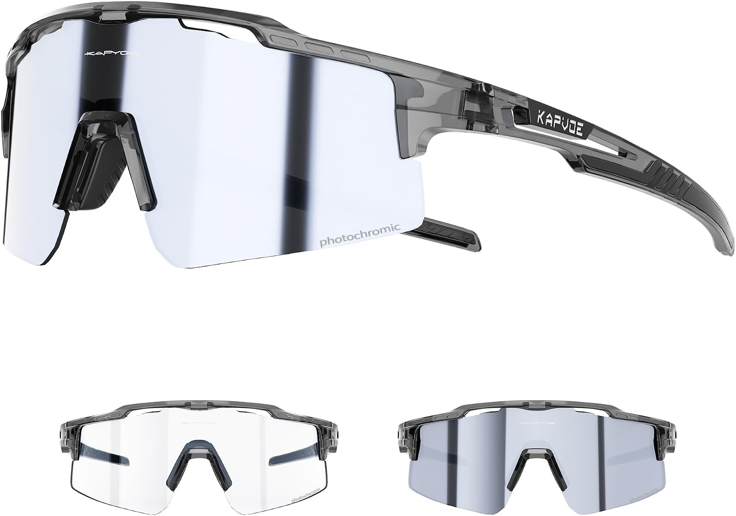 Lunettes de sport photochromiques TR90 - Protection UV400 - Jusqu'à -32%