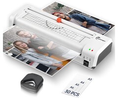 Plastifieuse thermique et à froid 8-en-1 avec kit complet - Jusqu'à -33%