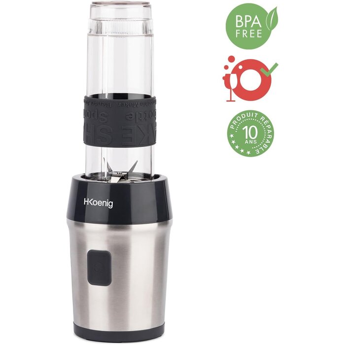 Mini blender portable 570ml - 300W - 2 gourdes - Jusqu'à 33% de remise
