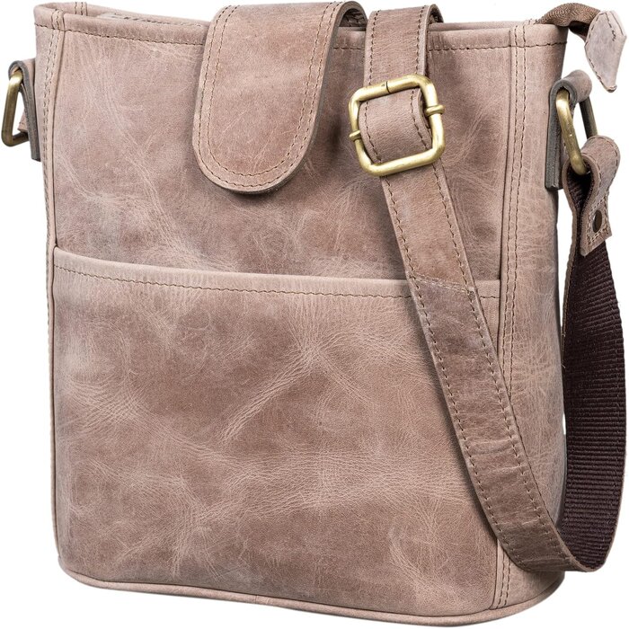 Sac à main bandoulière cuir vintage - Jusqu'à -34% sur modèle retourné