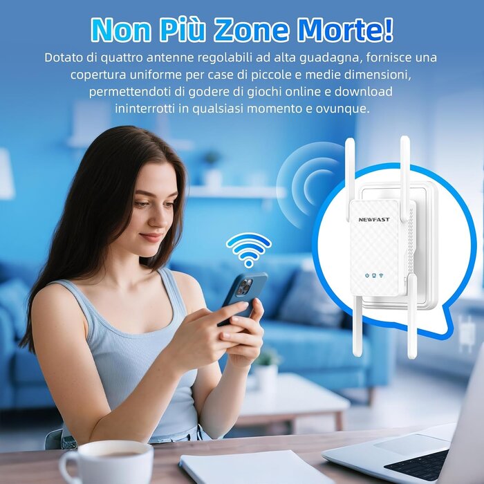 Répéteur WiFi 6 AX3000 - Jusqu'à 62% de réduction sur cet amplificateur
