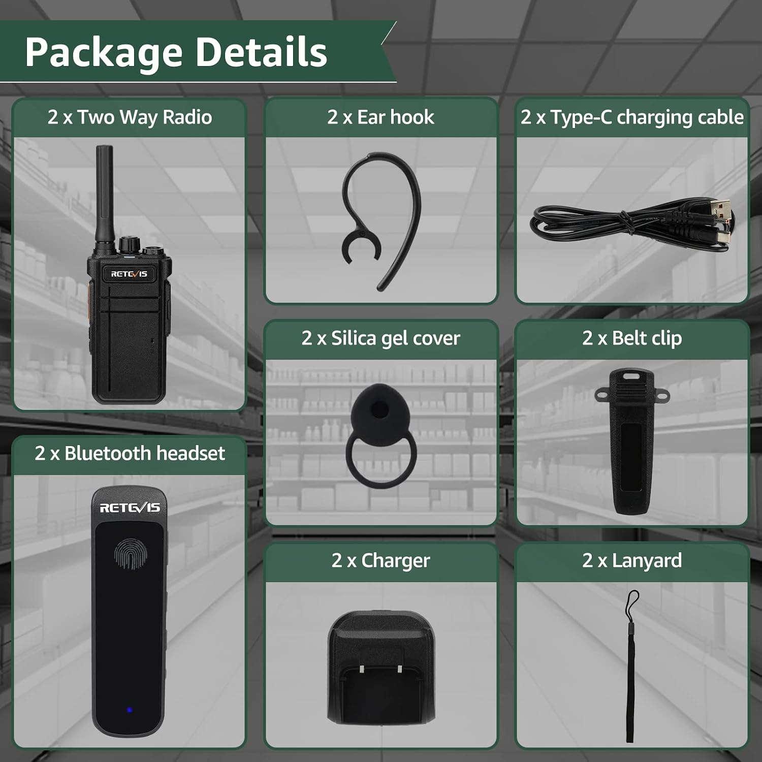 Talkies-walkies Pros Bluetooth - Lot de 2 - Jusqu'à 34% de remise