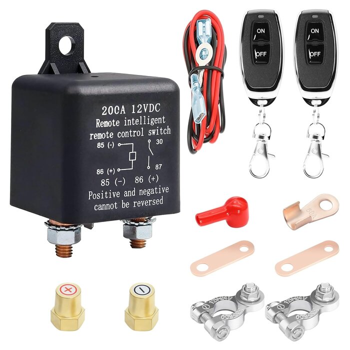 Coupe-batterie 12V 200A avec télécommande - Jusqu'à -31% sur votre modèle