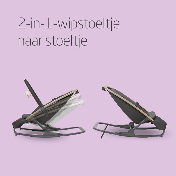 Transat Bébé 2-en-1 Pliable avec Arche - Gris Graphite - Jusqu'à -34%