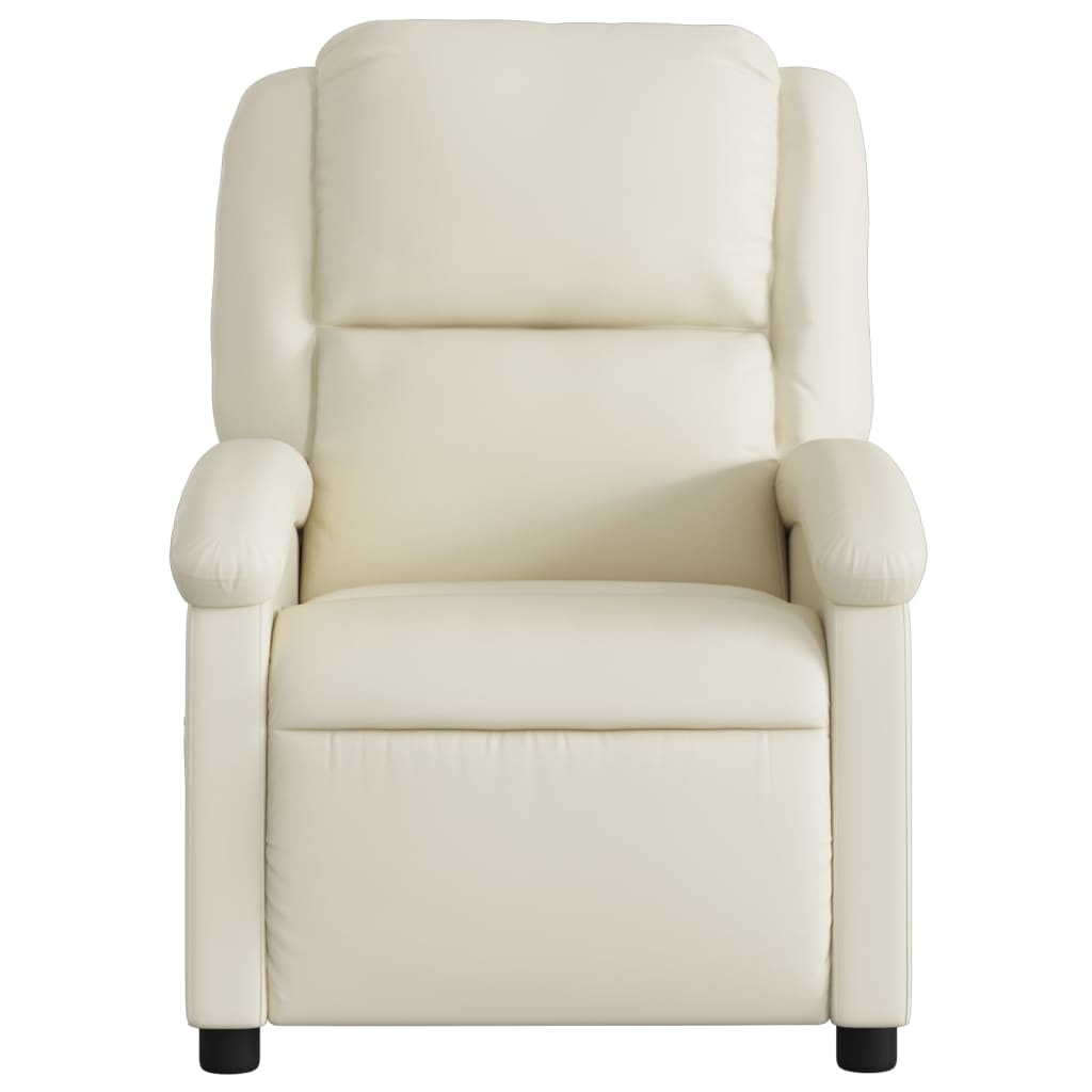 Fauteuil de massage inclinable crème - Jusqu'à 35% de réduction