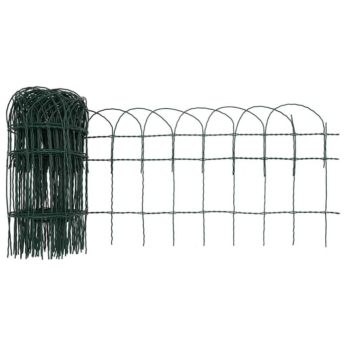 Bordure de jardin en fer vert 10m - Jusqu'à -32%