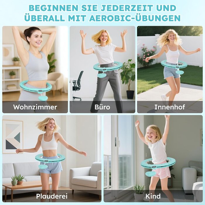 Hula Hoop Fitness Intelligent Réglable - Jusqu'à -27% sur votre remise en forme