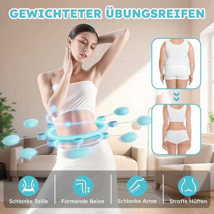 Hula Hoop Fitness Intelligent Réglable - Jusqu'à -27% sur votre remise en forme
