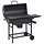 Barbecue charbon sur roues avec tablettes - Jusqu'à -35% sur l'outlet