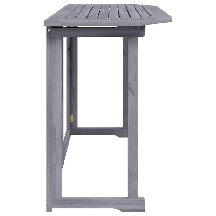 Table de balcon pliante en bois d'acacia - Jusqu'à 34 % de remise