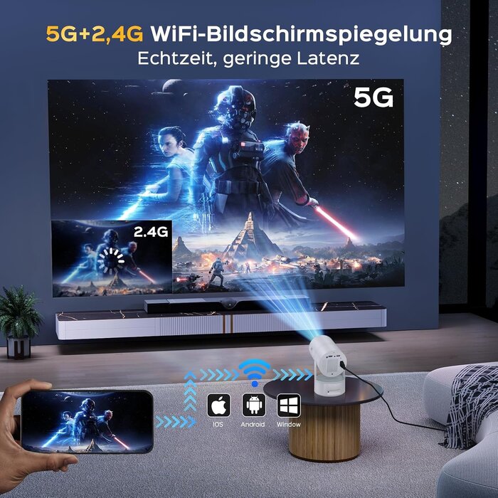 Mini-projecteur portable 4K - Jusqu'à 35% de réduction sur notre outlet