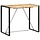 Table de bar industrielle bois massif - 140x70 cm - Jusqu'à 35% de réduction