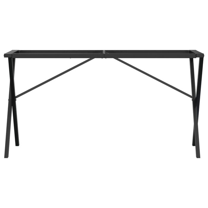 Pieds de table en X style industriel 120 cm - Jusqu'à -33%